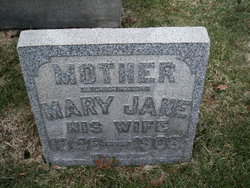 Mary Jane Hesselgesser tombstone